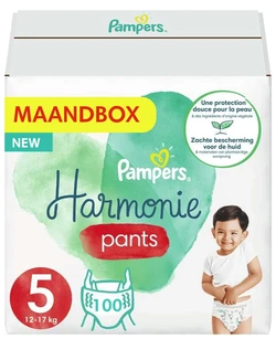 PaPampers Harmonie Pants maat 5 100 luierspers Pampers Harmonie Pants maat 5 100 luiers