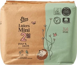 Etos Luiers Mini Puur - Zacht Mt 2