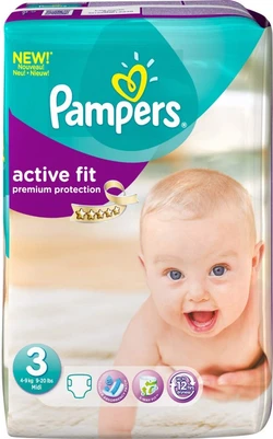 Pampers Active Fit maat 3 11 stuks