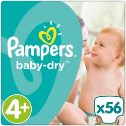 Pampers - Baby-Dry - Jumbo pak - Maat 4+