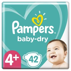 Pampers - Baby-Dry - Voordeelpak - Maat 4+