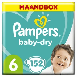 Pampers - Baby-Dry - Maandbox+ - Maat 6