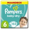 Pampers - Baby-Dry - Maandbox+ - Maat 6 Pampers - Baby-Dry - Maandbox+ - Maat 6