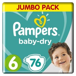 Pampers - Baby-Dry - Maxi pak - Maat 6