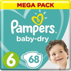 Pampers - Baby-Dry - Megabox+ - Maat 6