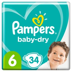 Pampers - Baby-Dry - Voordeelpak - Maat 6