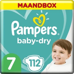 Pampers - Baby-Dry - Maandbox - Maat 7