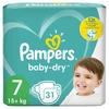 Pampers Baby-Dry maat 7 31 luiers