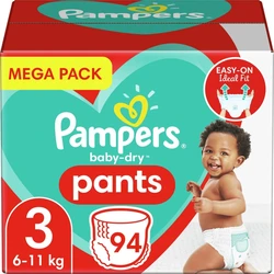 Pampers - Baby Dry Pants - Mega+ pak - 3