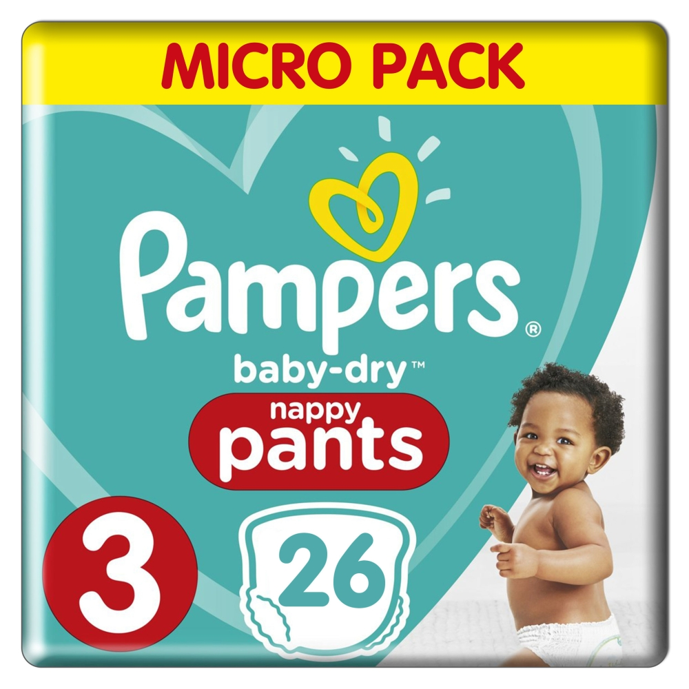 Pampers - Baby Dry Pants - Standaard - 3 Pampers - Baby Dry Pants - Standaard - 3