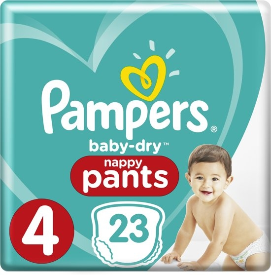 Pampers - Baby Dry Pants - Standaard nieuw- 4 Pampers - Baby Dry Pants - Standaard nieuw- 4