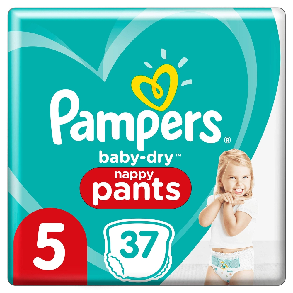 Pampers - Baby Dry Pants - Voordeelpak - 5 Pampers - Baby Dry Pants - Voordeelpak - 5