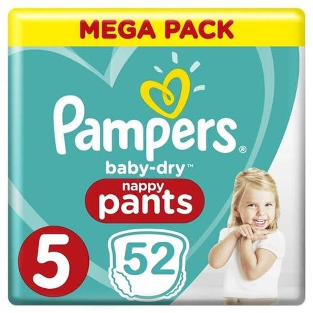 Pampers - Baby-Dry pants - Big pak - Maat 5 Pampers - Baby-Dry pants - Big pak - Maat 5