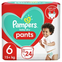 Pampers - Baby-Dry Pants - Carry pack - maat 6 Pampers - Baby-Dry Pants - Carry pack - maat 6