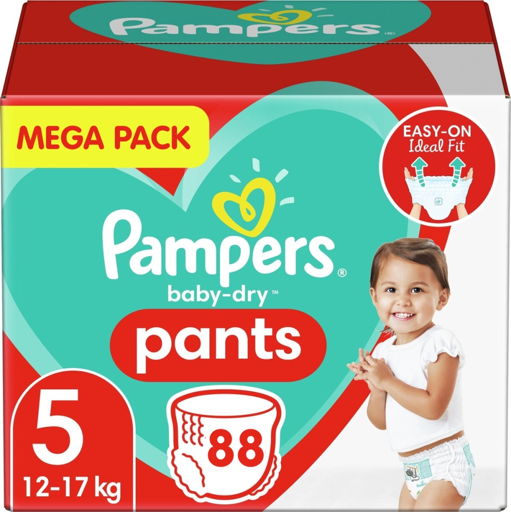 Pampers - Baby-Dry Pants - Jumbo pak + -5 Pampers - Baby-Dry Pants - Jumbo pak + -5