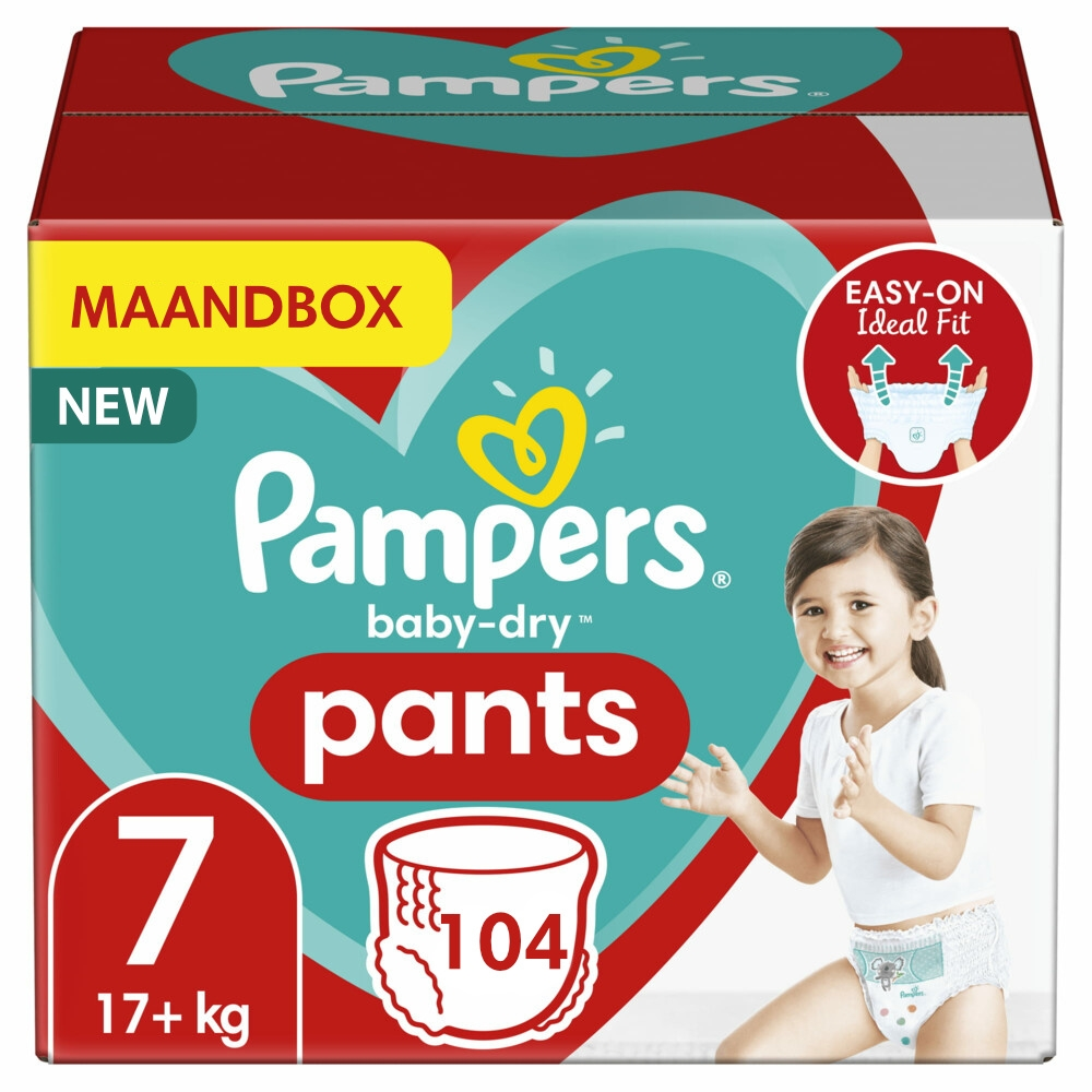Pampers - Baby-Dry Pants - Maandbox - 7 Pampers - Baby-Dry Pants - Maandbox - 7
