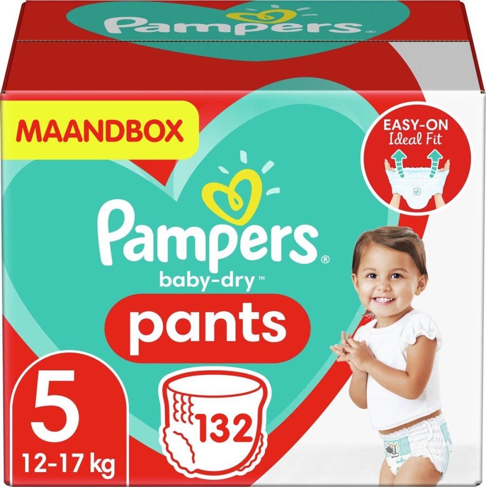 Pampers - Baby-Dry Pants - maandbox - maat 5 Pampers - Baby-Dry Pants - maandbox - maat 5