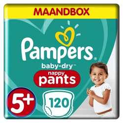 Pampers - Baby-Dry Pants - maandbox - maat 5+