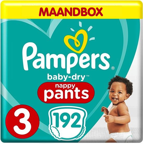 Pampers - Baby-Dry Pants - Maandbox+ - 3 Pampers - Baby-Dry Pants - Maandbox+ - 3