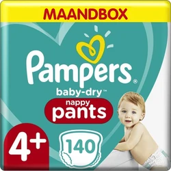 Pampers - Baby-Dry Pants - Maandbox+ - Maat 4+