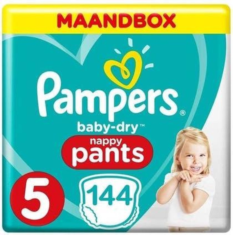 Pampers - Baby-Dry Pants - maandbox+ - maat 5 Pampers - Baby-Dry Pants - maandbox+ - maat 5