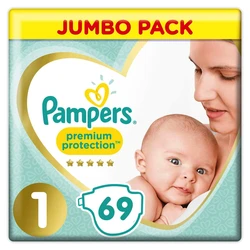 Pampers Premium Protection - jumbo+ pak - 1