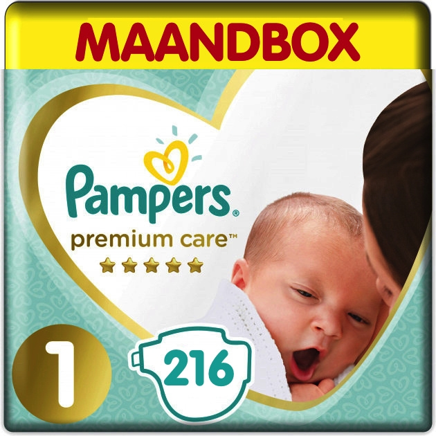 Pampers - Premium Care - maandbox+ - 1 Pampers - Premium Care - maandbox+ - 1