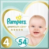 Pampers Premium Care maat 4 - 54 luiers Pampers Premium Care Protection Maat 4 - 54stuks
