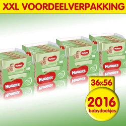 Huggies Natural Care babydoekjes (1x56)