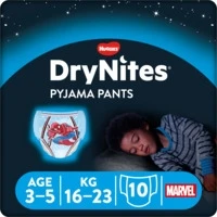 Huggies DryNites - standaard pak - 3 tot 5 - Boy Huggies DryNites - standaard pak - 3 tot 5 - Boy