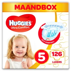 Huggies Ultra Comfort - maandbox - 5 Huggies Ultra Comfort - maandbox - 5