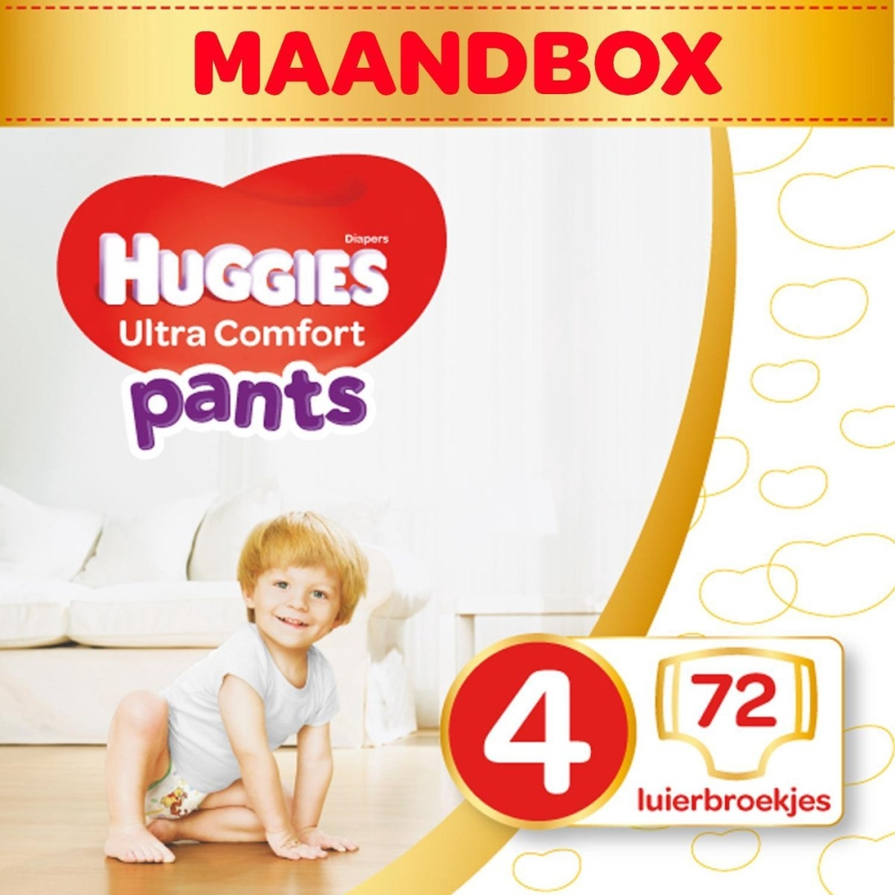 Huggies Ultra Comfort Pants - maandbox - 4 Huggies Ultra Comfort Pants - maandbox - 4