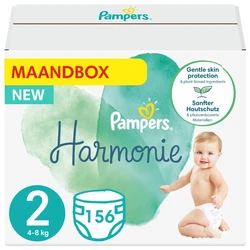 Pampers Harmonie maat 2 156 luiers