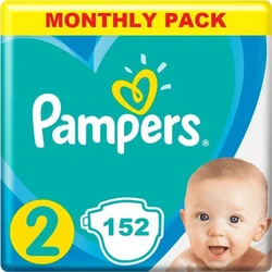 Pampers Active New Baby Luiers Maat 2 - 152 Luiers