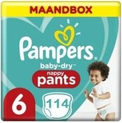 Pampers - Baby-Dry Pants - Maandbox+ - 6 Pampers - Baby-Dry Pants - Maandbox+ - 6