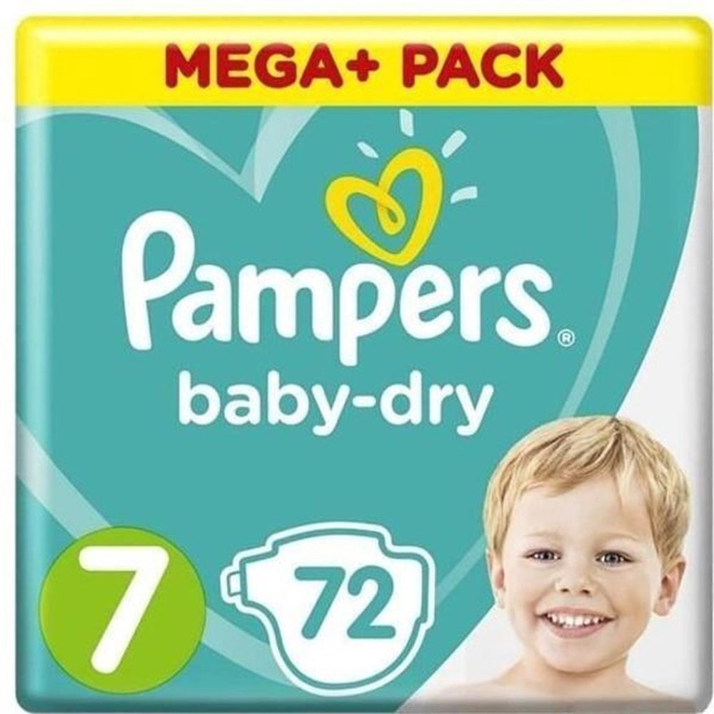 pampers baby dry maat 7