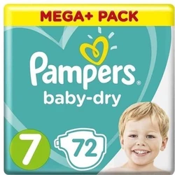 pampers baby dry maat 7