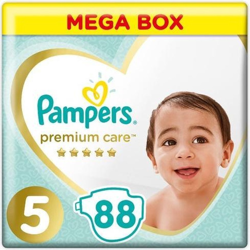Pampers Premium Care Luiers Maat 5 - 88 Luiers Voordeelverpakking Pampers Premium Care Luiers Maat 5 - 88 Luiers Voordeelverpakking