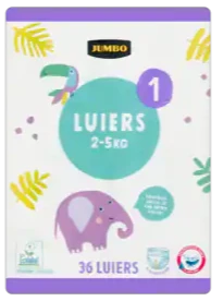 luiers maat 1 36 stuks