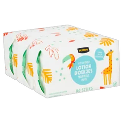 vochtige lotion doekjes 3 x 80