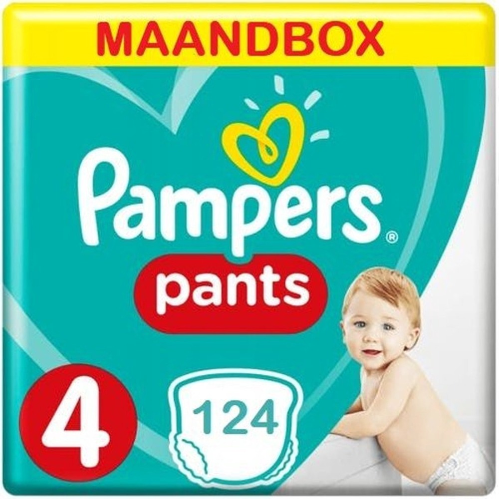 Pampers Baby Dry Pants Maat 4 - 124 Luierbroekjes Pampers Baby Dry Pants Maat 4 - 124 Luierbroekjes Maandbox