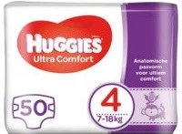 Huggies Ultra Comfort maat 4 50 luiers Huggies Ultra Comfort maat 4 50 luiers