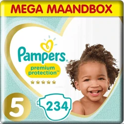 Pampers Premium Protection - Maat 5 - Mega Maandbox - 234 luiers