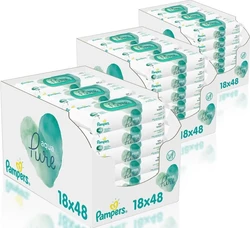 Pampers - Aqua Pure - Billendoekjes - 2592 doekjes - 54 x 48