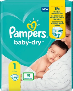 werk Simuleren Vermaken Pampers Baby-Dry maat 1 | Aanbiedingen en prijzen