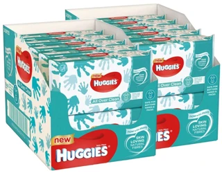 Huggies - All Over Clean 2 in 1 Billendoekjes - 1120 hand- en billendoekjes Huggies - All Over Clean 2 in 1 Billendoekjes - 1120 hand- en billendoekjes