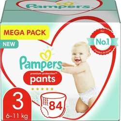 Pampers - Premium Protection Pants - Maat 3 - Mega Pack - 84 luierbroekjes