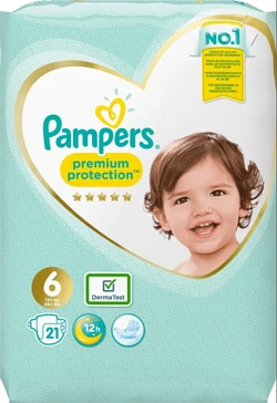 Pampers Premium Protection Maat 6 - 21 Luiers