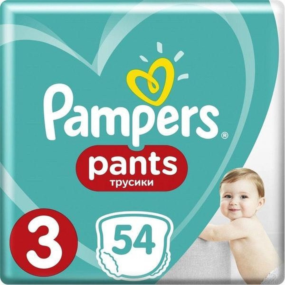 Pampers Baby Dry Pants Maat 3 - 54 Luierbroekjes Pampers Baby Dry Pants Maat 3 - 54 Luierbroekjes