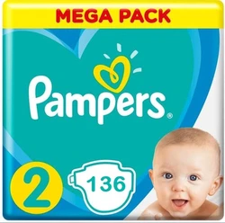 Pampers Active New Baby Luiers Maat 2 - 136 Luiers